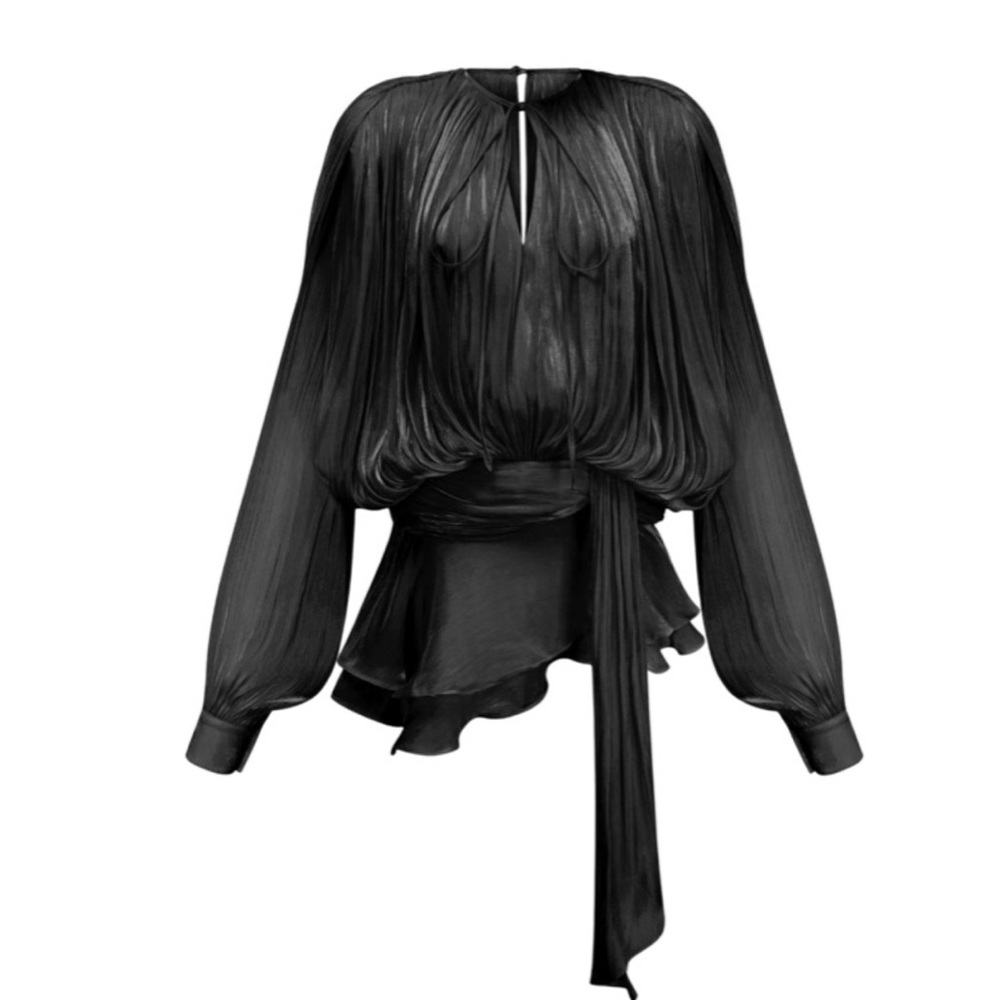 Miss Rosier Black Dress